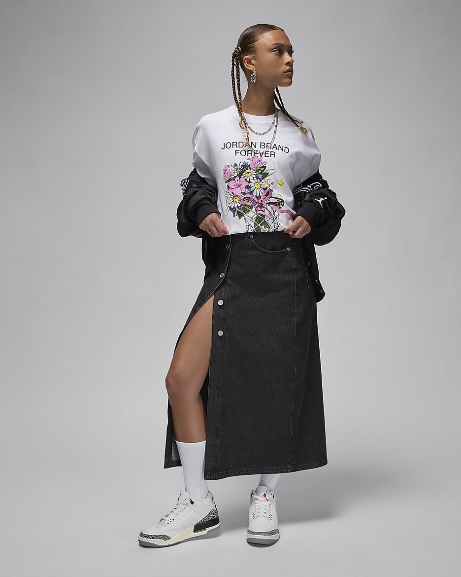 Air Jordan Women s Denim Skirt